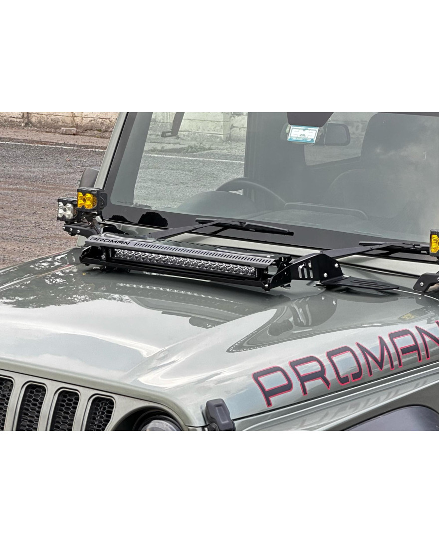 PROMAN BONNET LED BAR MOUNT